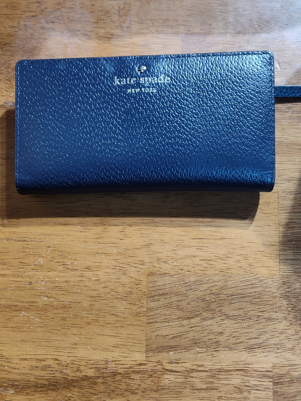 Kate Spade Navy Leather Wallet